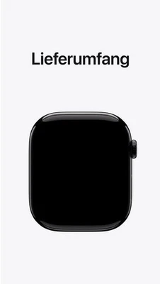 Apple Watch Series 11, GPS, 46mm, Diamantschwarz – OHNE OVP/OHNE ZUBEHOR - Bild 1 von 2