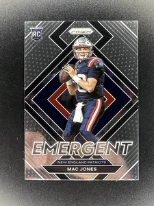 2021 Panini Prizm #E-6 Mac Jones Emergent New England Patriots RC - Picture 1 of 2