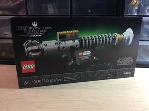 New Sealed Retired LEGO Star Wars #40730 Luke Skywalker's Lightsaber GWP ROTJ - Picture 1 of 3