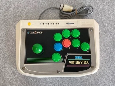 Sega Saturn Virtua Stick SS HSS-0136 Controller Tested working NTSC-J - Image 1 of 4