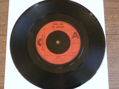 DEREK AND THE DOMINOES - LAYLA      1972  UK 7"  RE-ISSUE SOLID CENTRE       - Image 1 of 2