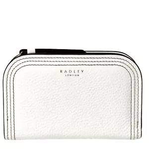 RADLEY Colwyn Road weiße mittelgroße Lederhandtasche mit Doppelfaltung und Staubbeutel - neu mit Etikett - Bild 1 von 5