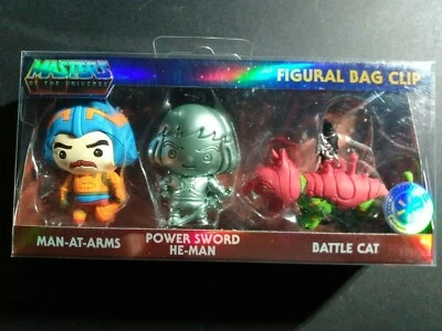 Masters of the Universe Walmart exclusivo paquete de 3 clips figurativos Walmart he man Foto 1 de 4