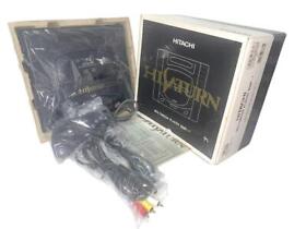HITACHI HI SATURN Console Japan Game Sega Saturn w/box