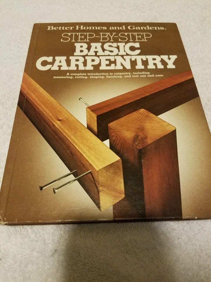  Step-by-Step Basic Carpentry (Better Homes & Gardens: Step by Step) - Image 1 of 1