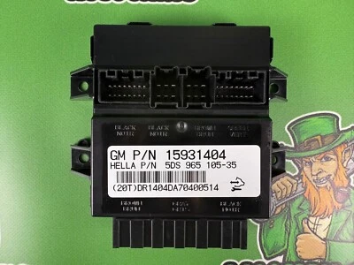 Chevrolet Cadillac GMC Buick 2007-2013 asiento eléctrico módulo de memoria térmica 15931404 Foto 1 de 4