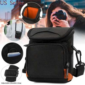 Digital Camera Shoulder Bag Corssbody Sling Waist Case for DSLR SLR Canon Nikon - Picture 1 of 12