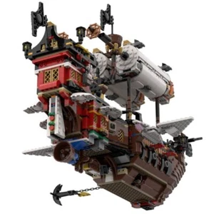 MOC-141840 Medieval Airship Pirate Theme Model 2771 Pieces Good Quality - Picture 1 of 8