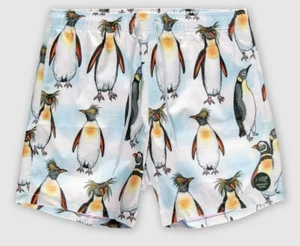 PSYCHO TUNA PENGUIN CREW SWIM SHORTS SIZE S - Picture 1 of 5