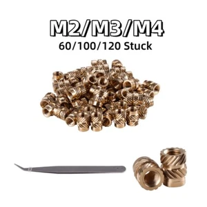 Wkładka gwintowana M2 / M3 / M4 Druk 3D Nakrętka wciskana Heat Insert Nakrętka wciskana - Zdjęcie 1 z 16