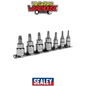 Sealey AK62262 Premier Lock-On™ TRX-Star* Socket Bit Set 1/4" & 3/8"Sq Driv - Picture 1 of 5