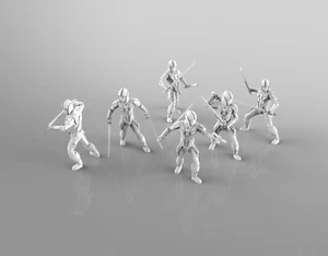 Old Republic Dark Combat Melee Troopers Star Wars Legion Scale resin miniature - Picture 1 of 1