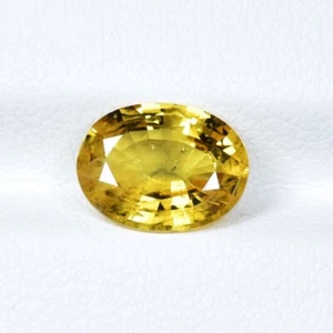 2.48 ct BEST GRADE NICE YELLOW / NATURAL YELLOW SAPPHIRE - Oval Gems Video !! - Picture 1 of 2