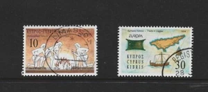 1994 EUROPA CEPT MINERALE Schmelzen & Handel Kupfer im alten Zypern FEIN GEBRAUCHT - Bild 1 von 1