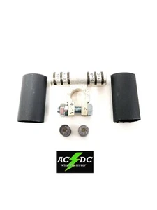 BATTERY FLAG TERMINAL 1/0 (NEG)  KIT WITH SOLDER PELLETS, SHRINK INCLUDED - Picture 1 of 1