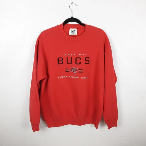 VTG NFL Tampa Bay Buccaneers Crewneck Sweatshirt Men’s Large by Lee Sport Cover