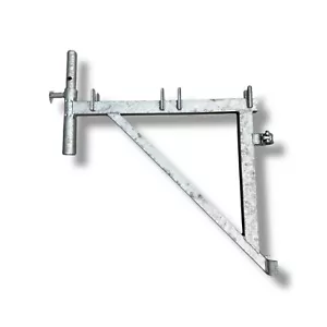Konsole 0,64m m. Rohrverbinder Ausleger EN-74 gebraucht Gerüstkonsole Plettac - Bild 1 von 7