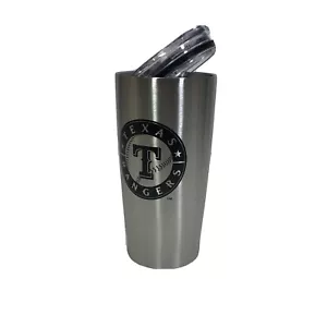 New Texas Rangers Tumbler Metallic In Original Box 2018 - Picture 1 of 10