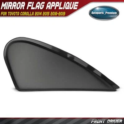 Espejo de guardabarros delantero izquierdo moldura de esquina pilar moldura para Toyota Corolla 2014-2019 Foto 1 de 4