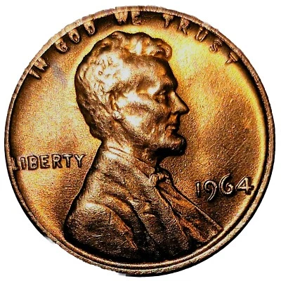 1964 p lincoln cent Rd /Rt Die/ Ddo - Image 1 of 4