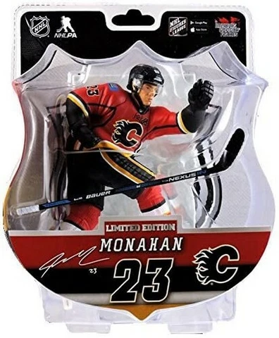 Sean Monahan Calgary Flames Imports Dragon Figure NIB NHL Hockey Bauer Nexus Cover