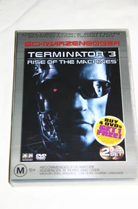 Terminator 3: Rise Of The Machines (2003) 2 Disc Collector's Edition R4 DVD Arny - Picture 1 of 3