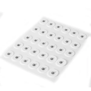 Globus kit 30pz Elettrodi Facciali 26mm a clip per elettrostimolatori Bianco - Foto 1 di 4