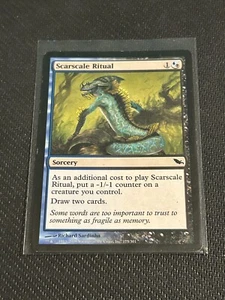 Magic the Gathering Shadowmoor Scarscale Ritual - Picture 1 of 2
