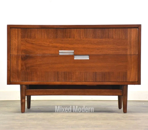 American of Martinsville Walnut Chest Cover