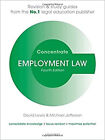 Employment Law Concentré: Law Revision Et Étude Guide