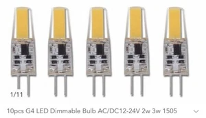 28 pc G4 LED Dimmable Bulb AC/DC12-24V 2w 3w 1505 - Picture 1 of 1