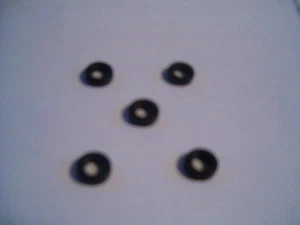  AIRLESS SPRAY GUN TIP GUARD SEALS [ 5 PACK ]  - Picture 1 of 1