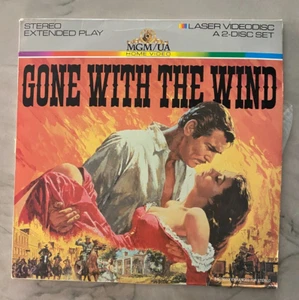 Gone With The Wind Laserdisc Extended Play 2 Disc Set Laser Videodisc MGM - Picture 1 of 2