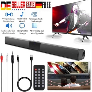 Drahtloser Bluetooth Lautsprecher, lange Stereoanlage, Heimkino Soundsystem - Bild 1 von 17