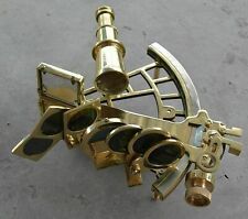 Nautical Sextant Navigation Working Functional Antique Brass Nautical