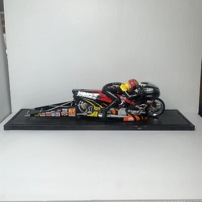Matt Hines NHRA Pro Stock Drag Bike 1:9 Vance & Hines Eagle - Image 1 of 4