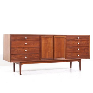 Kipp Stewart for Drexel Declaration Mid Century 11 Drawer Lowboy Dresser - Picture 1 of 13