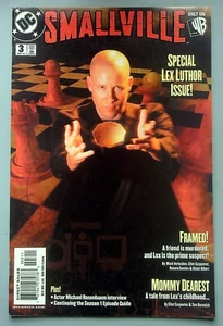 Smallville #3 ~ DC 2003 ~ EDICIÓN LEX LUTHOR - Cubierta de Michael Rosenbaum en estado bastante bueno/casi nuevo - Imagen 1 de 2