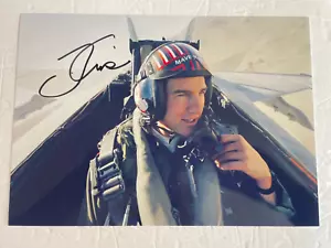 Top Gun Tom Cruise handsigniertes Autogramm 8 x 12 Foto mit COA - Bild 1 von 6