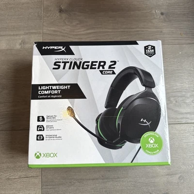 HyperX CloudX Stinger 2 酷睿 - 游戏耳机 - Xbox - 黑色 — 第 1/2 张图片