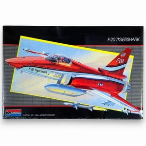 1986 Monogram Northrop F-20 Tigershark 1:48 Scale Kit #5445 ☆New Factory-Sealed☆ - Picture 1 of 10