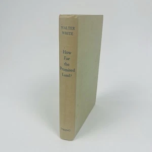 How Far The Promised Land Walter White 1955 Viking Press HC No DJ First Edition - Imagen 1 de 11