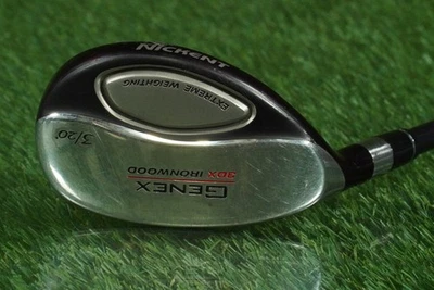 NICKENT GENEX 3DX 3 HYBRID 3H "IRONWOOD" SPEEDRATED 75G STIFF LEFT LH 20° - Image 1 of 4