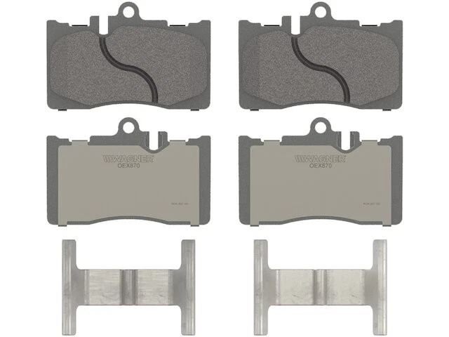 Комплект передних тормозных колодок для 2001-2006 Lexus LS430 2002 2003 2004 2005 ZQ527CD - Изображение 1 из 1