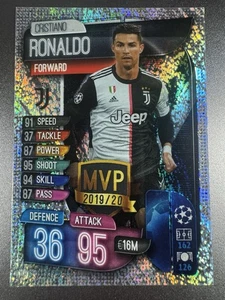 2019-20 Topps Match Attax UEFA Cristiano Ronaldo MVP | Champions League #CJUV - Picture 1 of 6