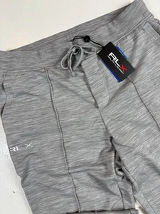 RLX Ralph Lauren Men’s M Wool Blend Performance French Terry Joggers Gray $228 - Picture 1 of 7