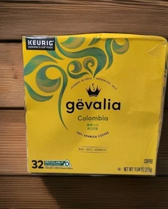 Cápsulas de café colombianas Gevalia K-Cup (32 ct.), ¡¡ARTÍCULO SELLADO!! Nuevo Envío Gratis - Imagen 1 de 2