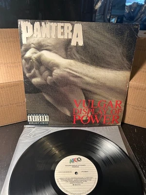 Pantera Vulgar Display of Power LP Vinyl Brazil 1992 NIN SOD DOWN anthrax Down - Image 1 of 4