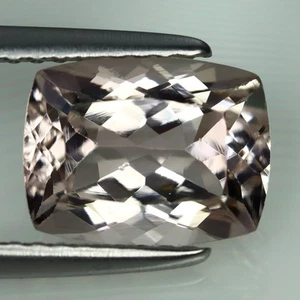 2.22 ct Wonderful Cushion Cut (9 x 7 mm) Un-Heated Peach Pink Morganite Gemstone - Picture 1 of 2