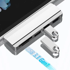 Dual USB3.0 Micro SD SDHC Hub DP To HDMI Converter Adapter For Surface Pro 4/5/6 - Zdjęcie 1 z 6